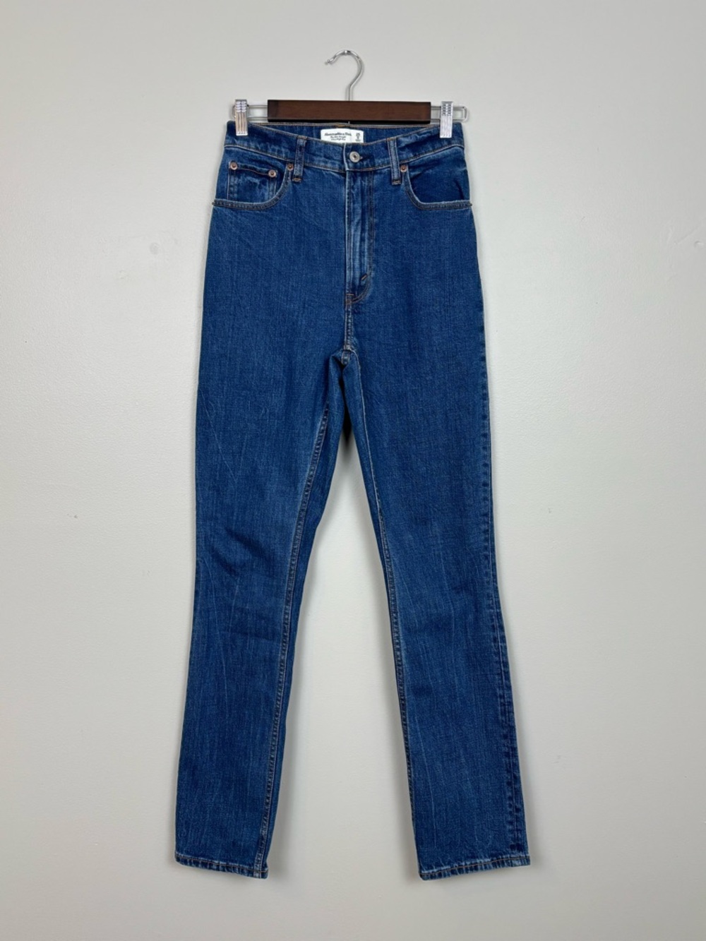 Abercrombie & Fitch Jeans Womens 25 Curve Love The Slim Straight Ultra High Rise